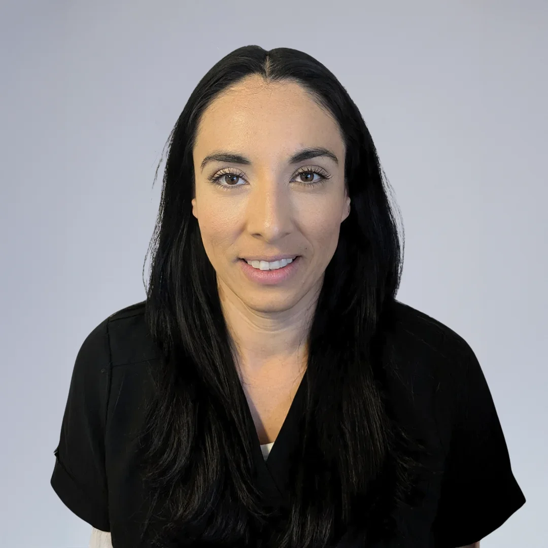 Person with long black hair